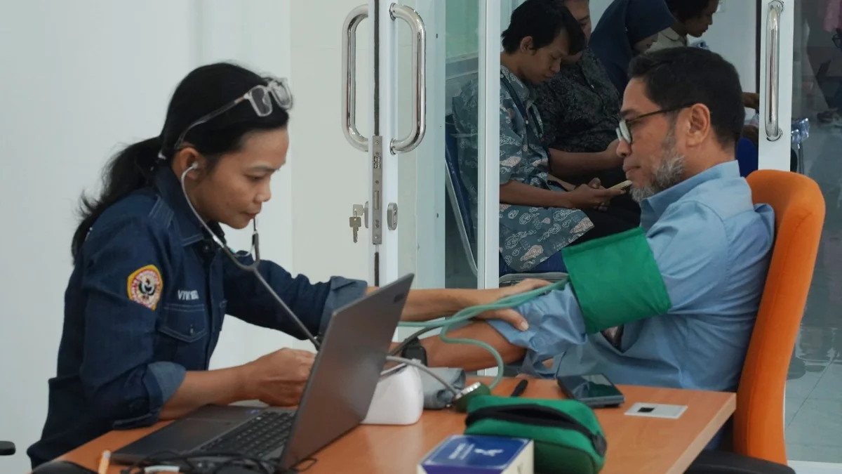 UPA Laboratorium Terpadu ULM Laksanakan Medical Check Up bagi Personel