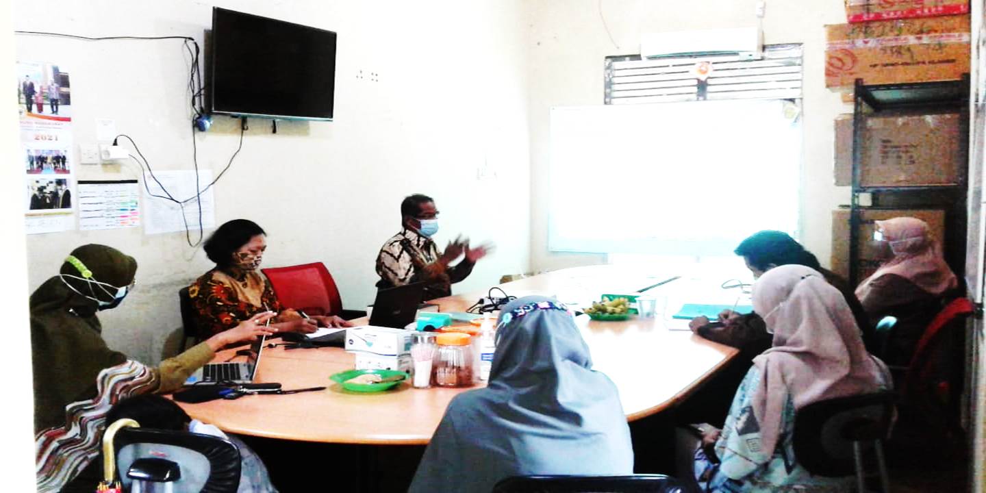 RAPAT KOORDINASI KEMAJUAN KEGIATAN PENYUSUNAN DOKUMEN PANDUAN MUTU LABORATORIUM
