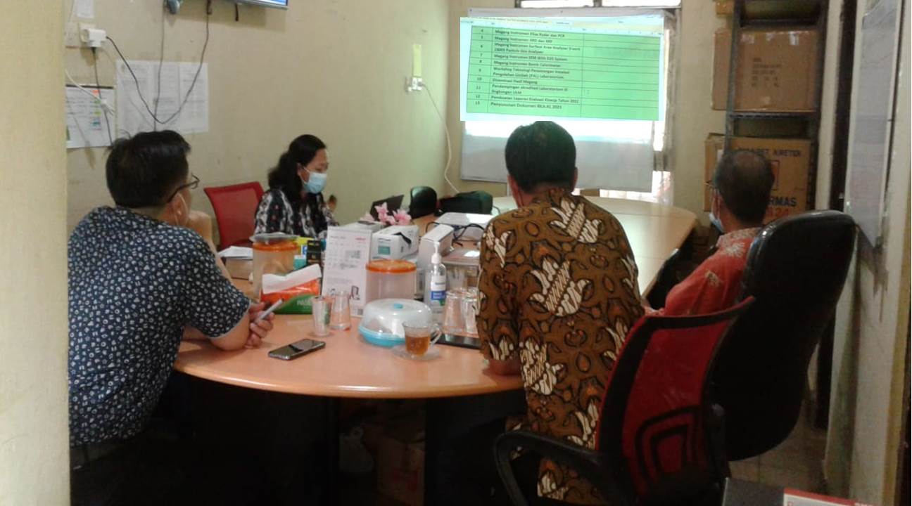 RAPAT KOORDINASI RKAKL UPT. LABORATORIUM TERPADU ULM