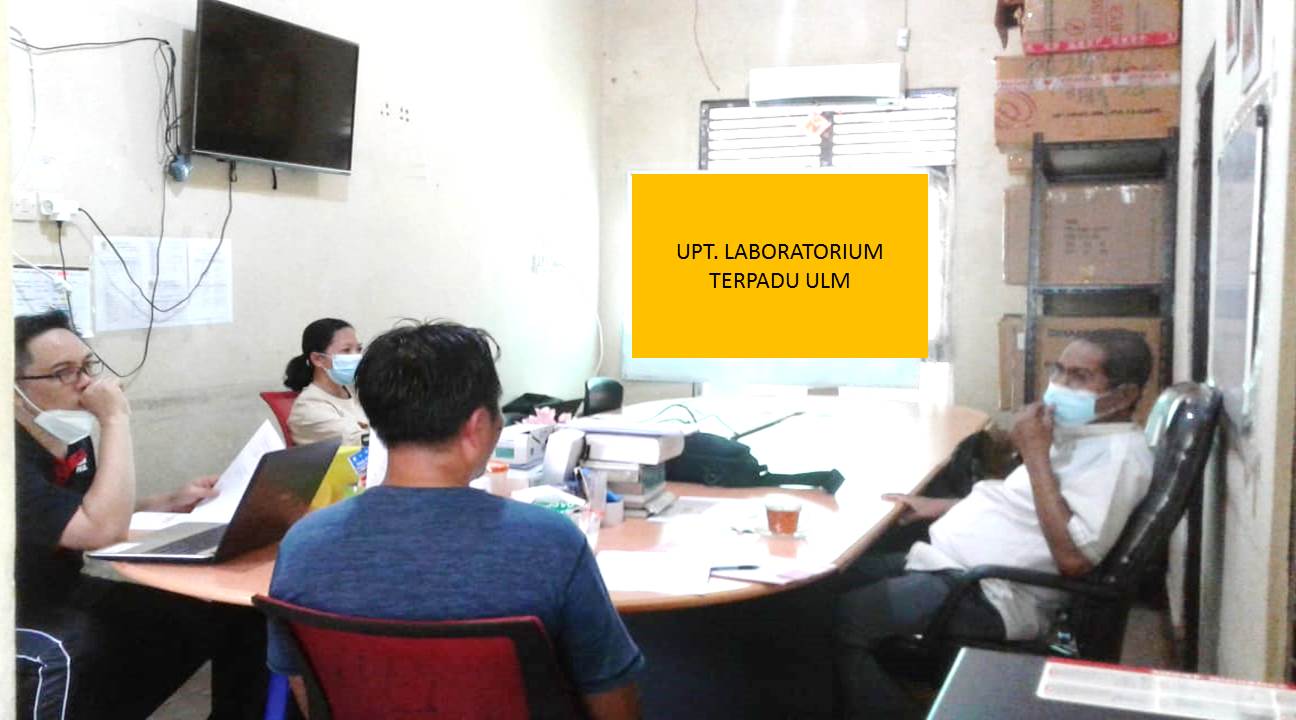 RAPAT PEMBAHASAN PENGAJUAN SUMBER DAYA MANUSIA (SDM) LABORATORIUM TERPADU UNIVERSITAS LAMBUNG MANGKURAT