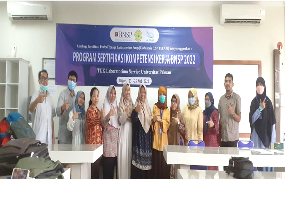 Peningkatan Kualitas Tenaga Kependidikan UPT. Laboratorium Terpadu ULM Melalui Program Sertifikasi Kompetensi Kerja BNSP 2022
