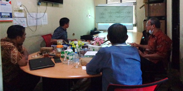 RAPAT PENYELESAIAN DOKUMEN RENCANA INDUK PENGEMBANGAN (RIP) LABORATORIUM TERPADU ULM