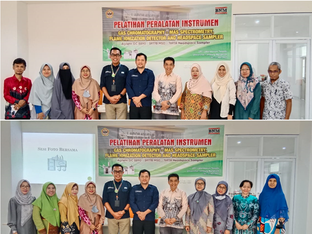 Pelatihan Peralatan Instrumen GCMS