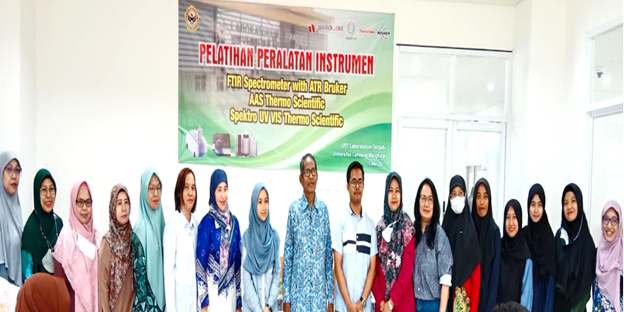 Pelatihan Peralatan Instrumen FTIR, AAS dan Spectro UV-Vis