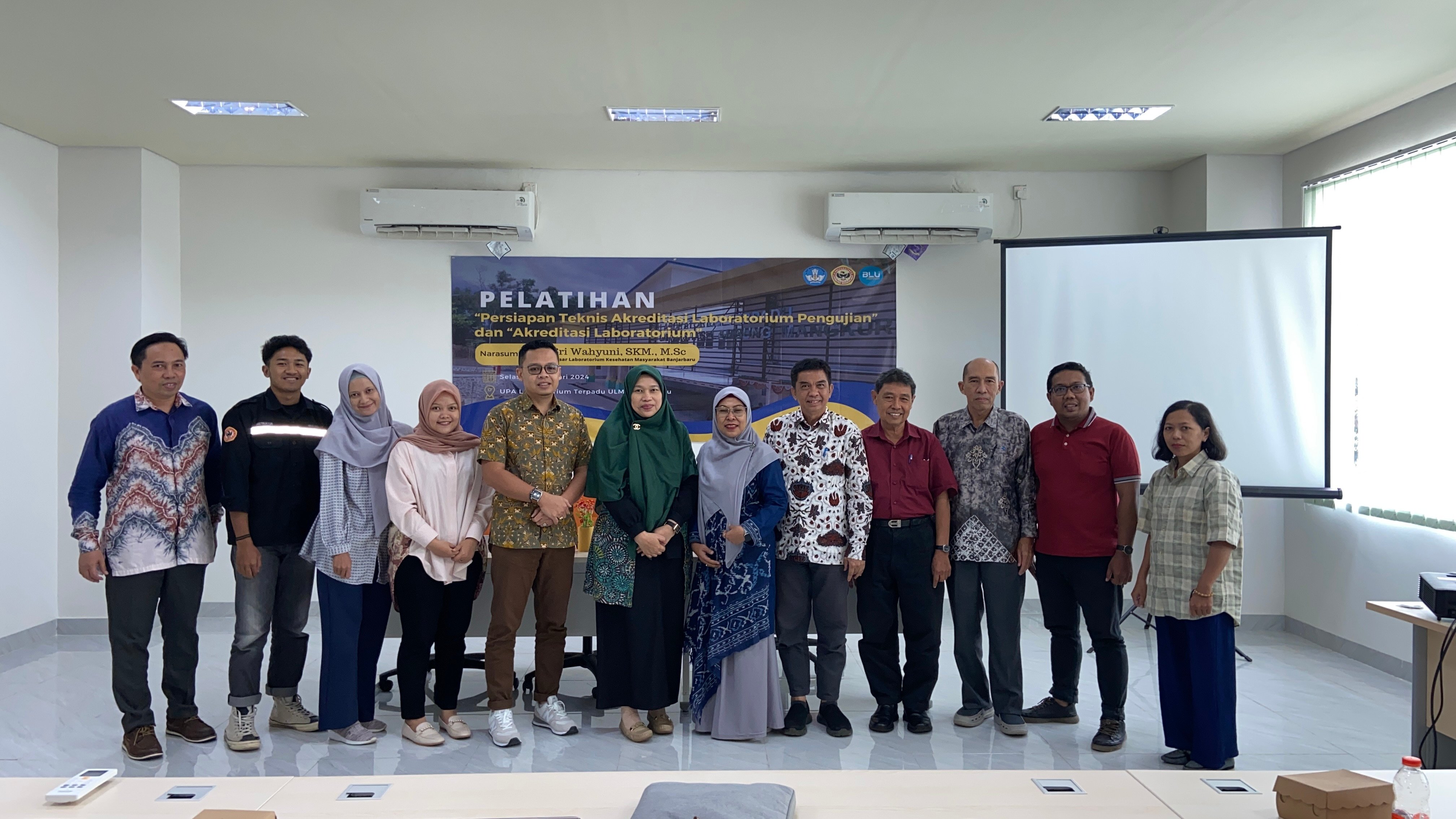 PELATIHAN PERSIAPAN TEKNIS AKREDITASI LABORATORIUM PENGUJIAN &amp; AKREDITASI LABORATORIUM BERSAMA BALAI BESAR LABORATORIUM KESEHATAN MASYARAKAT BANJARBARU 2024