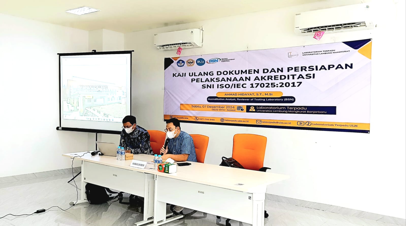 Kaji Ulang Dokumen dan Persiapan Akreditasi SNI ISO/IEC 17025:2017 di Laboratorium Terpadu ULM Banjarbaru