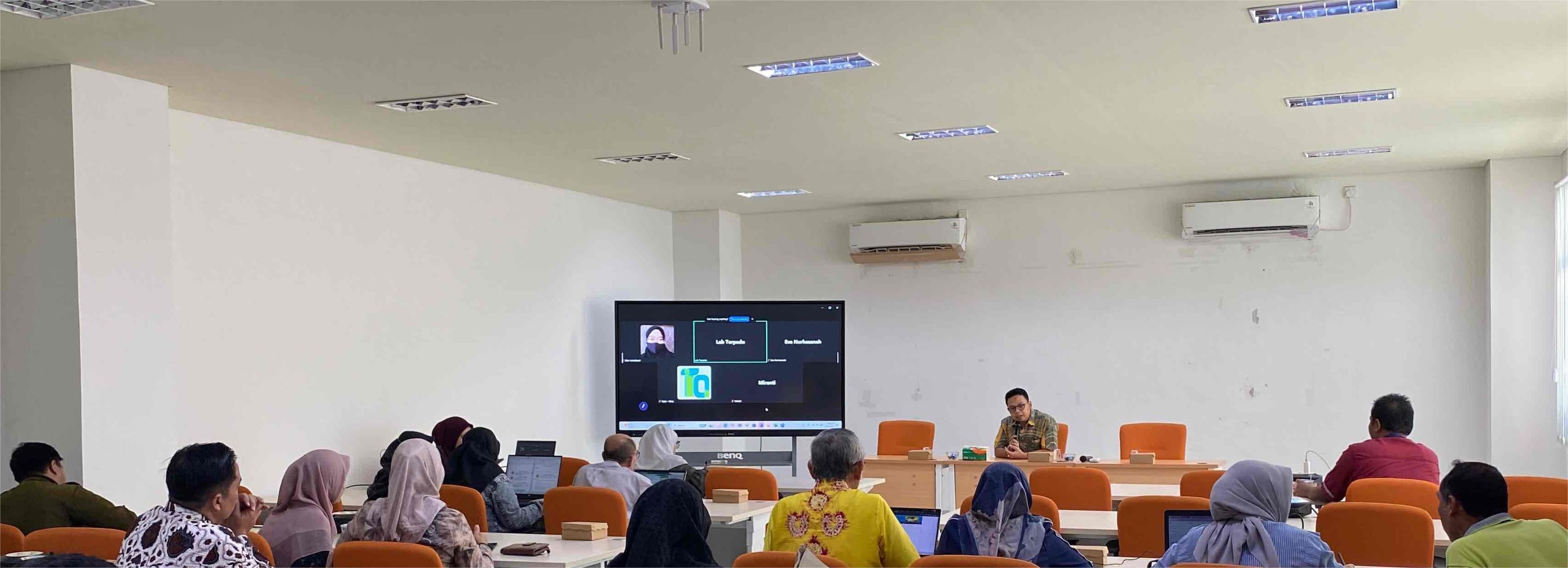 Diskusi Tindak Lanjut Perbaikan Dokumen Akreditasi KAN oleh Laboratorium Terpadu ULM dan Afiliasi