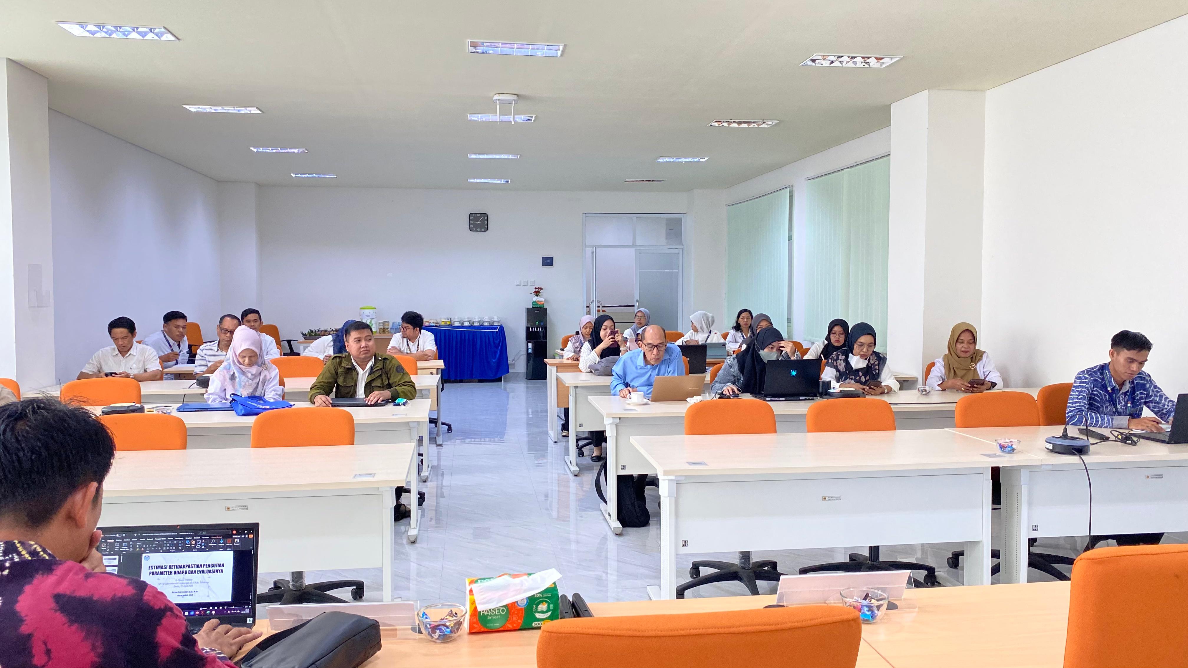 Pelatihan Estimasi Ketidakpastian Pengukuran: Dukung Tindakan Perbaikan Akreditasi KAN