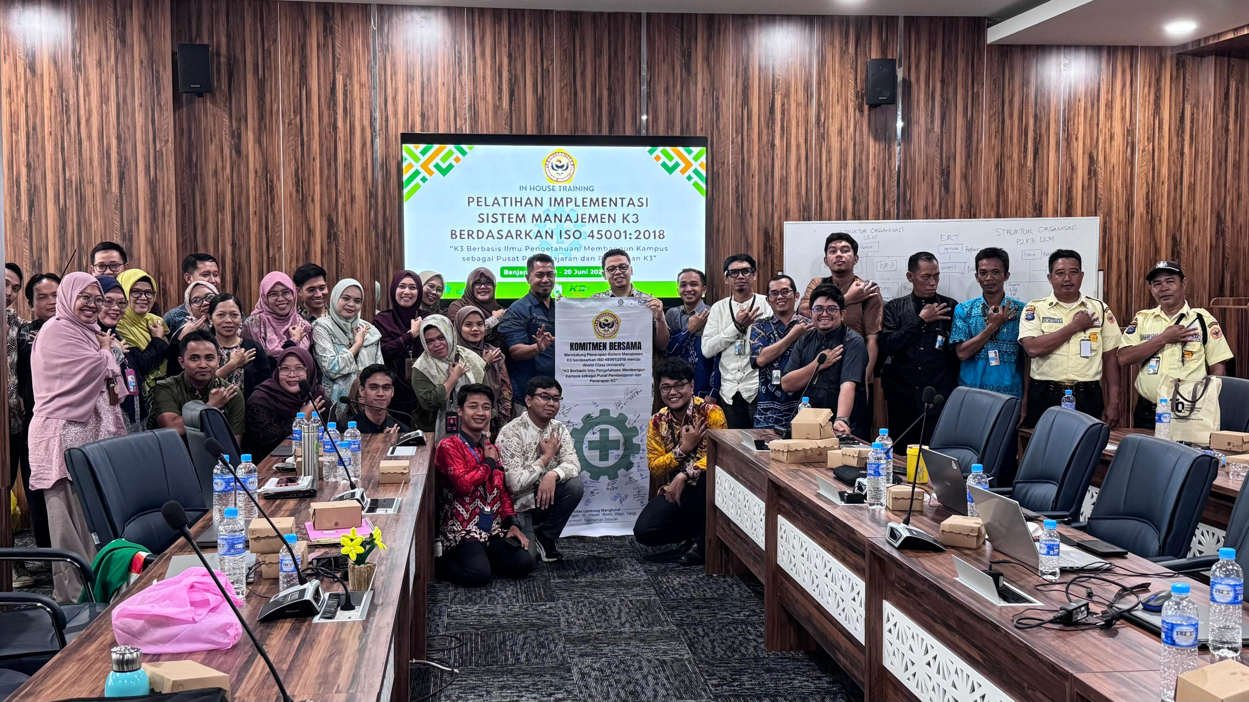 ULM Gelar Pelatihan Implementasi Sistem Manajemen K3 Berbasis ISO 45001:2018